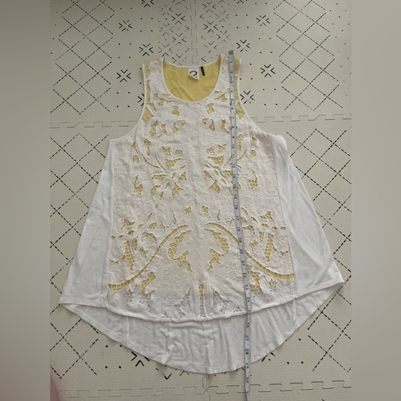 Anthropologie Akemi + Kin Filigree Lace Tank S - Picture 7 of 9